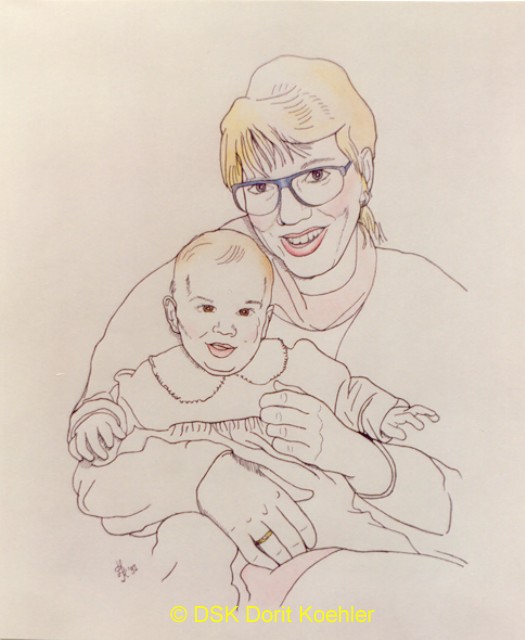 Klaas Erik II und Mama